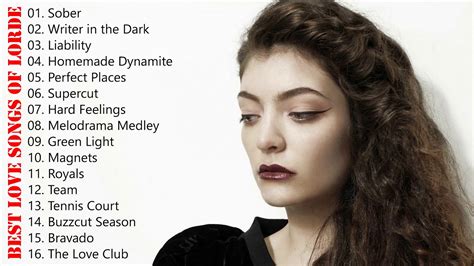 Jun 16, 2017 · Lorde’s musical themes underwent a big change on Melodrama—as did her music-making process. Pure Heroine had been written and produced by a two-person team consisting of Lorde and Joel Little. For Melodrama, she’d recruit such top-tier producers as Kuk Harrell, Malay and S1. Most significantly, all but one of Melodrama’s 11 tracks were ... 